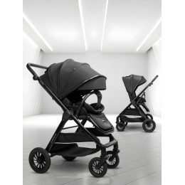 Прогулочная коляска с реверсивным блоком Amarobaby, Somnium, чёрный