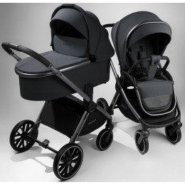 Детская коляска AmaroBaby Genius 2 в 1 серый