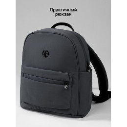 Детская коляска AmaroBaby Genius 2 в 1 серый