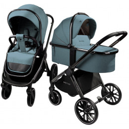 Детская коляска AmaroBaby Motus V2 2 в 1 бирюзовый