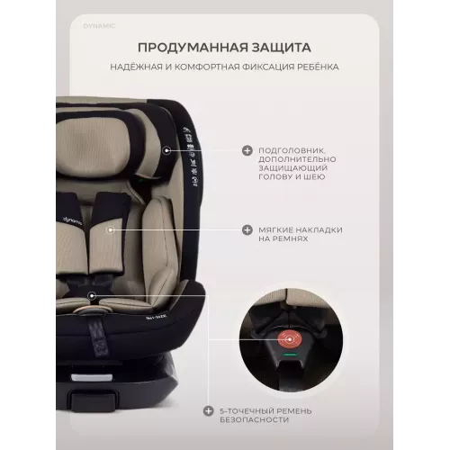 Автокресло Rant Basic Dynamic (40-150 см) Mocca