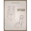 Автокресло Rant Basic Mile UP (76-150см) Mocca