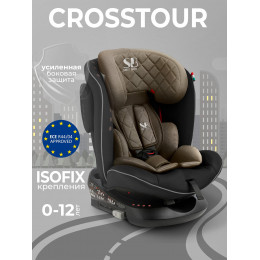 Автокресло группа 0123 (0-36) Sweet Baby Crosstour HB636 360 SPS Isofix Beige