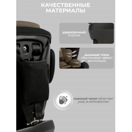 Автокресло группа 0123 (0-36) Sweet Baby Crosstour HB636 360 SPS Isofix Beige