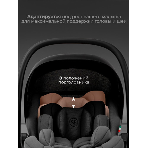 Автокресло Sweet Baby Premier WG06 Pro Grey