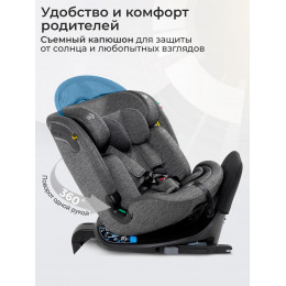 Автокресло Sweet Baby Voyager P12 Pro Grey