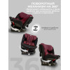 Автокресло группа 0123 (0-36) Sweet Baby Crosstour HB636 360 SPS Isofix Wine / Black