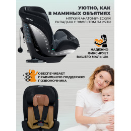 Автокресло Sweet Baby Gravity BH7613519 (О9) Black