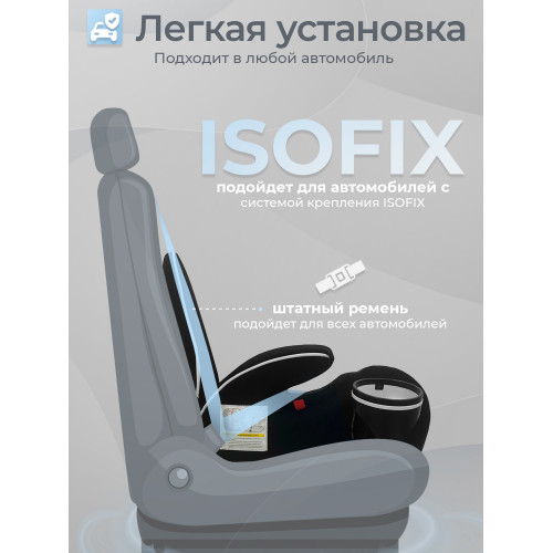 Бустер группа 3 (22-36) Sweet Baby Fantino BC908F B-FIX Black