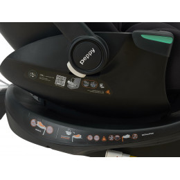 Автокресло Peppy Jet с поворотной базой Isofix черный