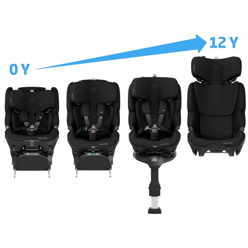 Автокресло Maxi-Cosi Pearl XL Slide Pro 0-36 кг 8623671110 Authentic Black/черный