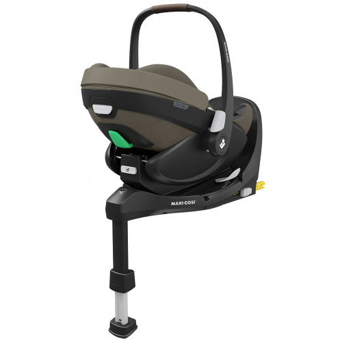 Автокресло Maxi-Cosi Pebble 360 Pro 0-13 кг с базой Family Fix 360 Prо 8052470111 Twillic Truffle/сер.беж (2024)
