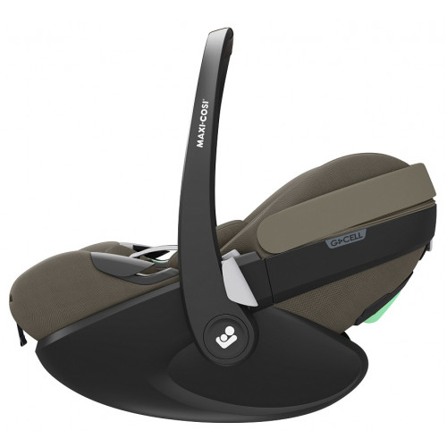 Автокресло Maxi-Cosi Pebble 360 Pro 0-13 кг с базой Family Fix 360 Prо 8052470111 Twillic Truffle/сер.беж (2024)