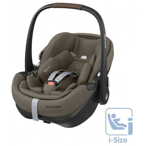 Автокресло Maxi-Cosi Pebble 360 Pro 0-13 кг с базой Family Fix 360 Prо 8052470111 Twillic Truffle/сер.беж (2024)