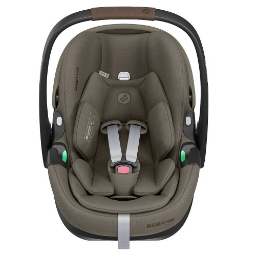 Автокресло Maxi-Cosi Pebble 360 Pro 0-13 кг с базой Family Fix 360 Prо 8052470111 Twillic Truffle/сер.беж (2024)