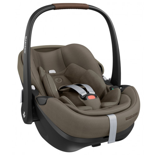 Автокресло Maxi-Cosi Pebble 360 Pro 0-13 кг с базой Family Fix 360 Prо 8052470111 Twillic Truffle/сер.беж (2024)