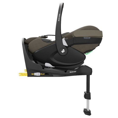 Автокресло Maxi-Cosi Pebble 360 Pro 0-13 кг с базой Family Fix 360 Prо 8052470111 Twillic Truffle/сер.беж (2024)