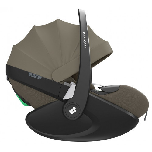 Автокресло Maxi-Cosi Pebble 360 Pro 0-13 кг с базой Family Fix 360 Prо 8052470111 Twillic Truffle/сер.беж (2024)