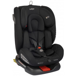 Автокресло Indigo Tourneo S Isofix черный твил