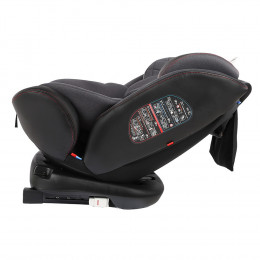 Автокресло Indigo Aero Isofix черный/красный
