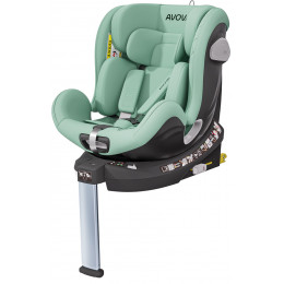 Автокресло Avova Swan Fix i-Size 0-1-2 (40-125 см, 0-25 кг) Lime Green, мятный