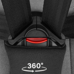 Автокресло Indigo Max-X Isofix серый