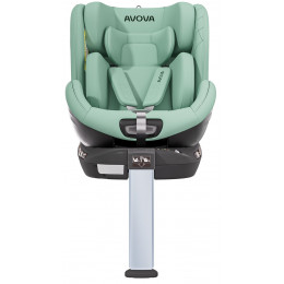 Автокресло Avova Swan Fix i-Size 0-1-2 (40-125 см, 0-25 кг) Lime Green, мятный