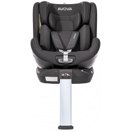Автокресло Avova Swan Fix i-Size 0-1-2 (40-125 см, 0-25 кг) Pearl Black, черный