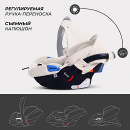 Автокресло Rant Cruise Beige