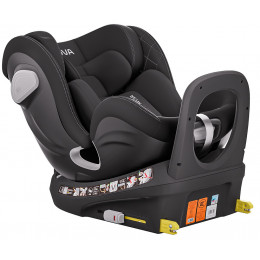 Автокресло Avova Swan Fix i-Size 0-1-2 (40-125 см, 0-25 кг) Pearl Black, черный