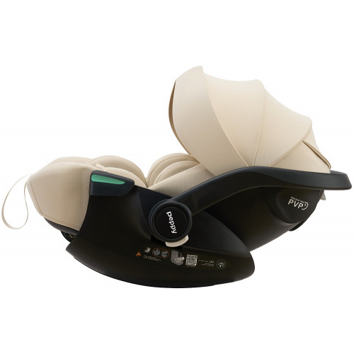 Автокресло Peppy Jet с поворотной базой Isofix бежевый