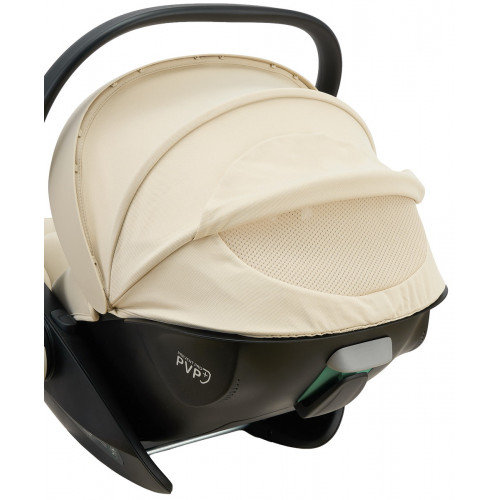 Автокресло Peppy Jet с поворотной базой Isofix бежевый