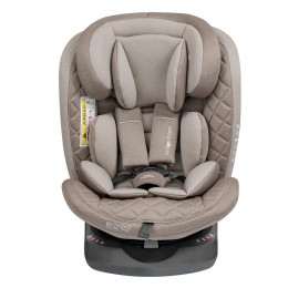 Автокресло Indigo Smart Isofix бежевый-коричневый