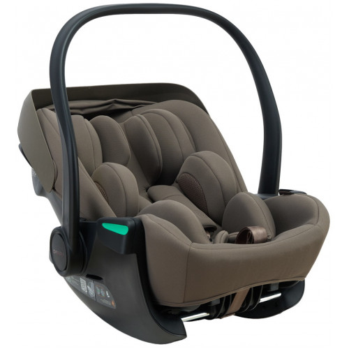 Автокресло Peppy Jet с поворотной базой Isofix коричневый