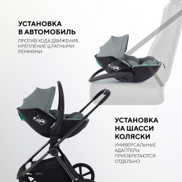 Автокресло Rant Miro с базой Isofix Olive