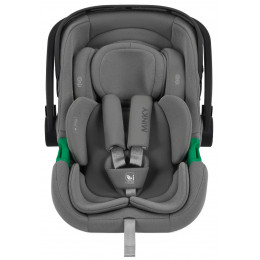 Автокресло Indigo Minky I-size светло-серый