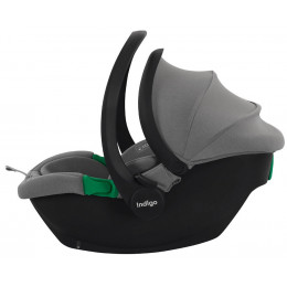Автокресло Indigo Minky I-size светло-серый