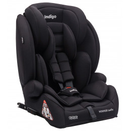 Автокресло Indigo Winner Isofix YB706B черный матовый