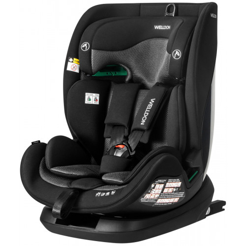 Автокресло Welldon Encore Pro Ebony черный