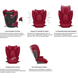 Автокресло Cybex Solution B-Fix 520004025 Steel Grey