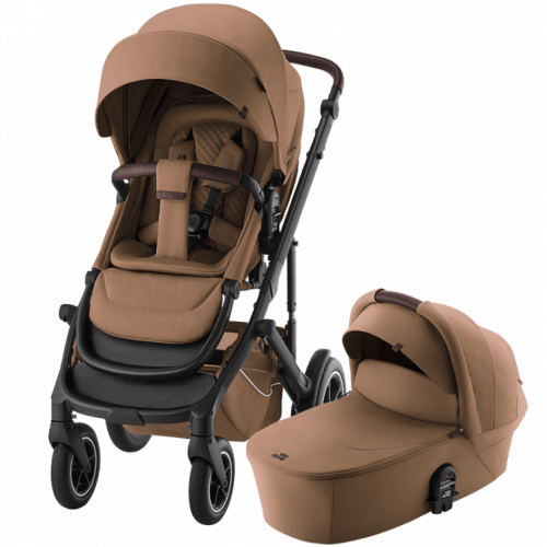 Коляска 3 в 1 Britax Roemer Smile 5Z LUX|Warm Caramel + BABY-SAFE PRO Classic Deep Black