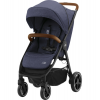 Коляска прогулочная Britax Roemer B-Agile R, Navy Ink / Brown (Синий / Коричневый бампер)