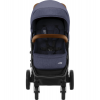 Коляска прогулочная Britax Roemer B-Agile R, Navy Ink / Brown (Синий / Коричневый бампер)