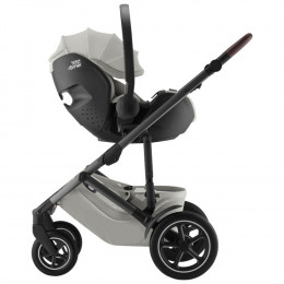 Автокресло (автолюлька) Britax Roemer Baby-Safe Pro LUX Linen Grey