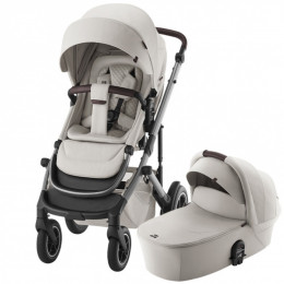 Коляска 2 в 1 Britax Roemer Smile 5Z Lux Collection, Soft Taupe (Бежевый)