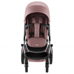 Коляска 3 в 1 Britax Roemer Smile 5Z, Dusty Rose (Розовый) + Автокресло Britax Roemer Baby-Safe Pro (0-13 кг), Space Black (Черный)