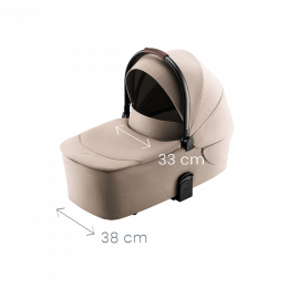Люлька для прогулочной коляски Britax Roemer Rio Style, Teak (Светло-коричневый)