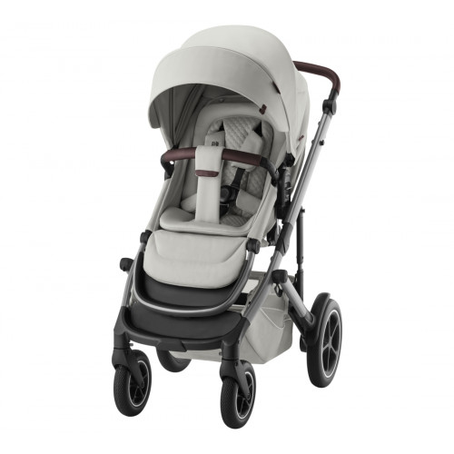 Коляска 3 в 1 Britax Roemer Smile 5Z LUX|Linen Grey + BABY-SAFE PRO Space Black