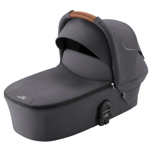 Коляска 3 в 1 Britax Roemer Smile 5Z, Midnight Grey (Темно-серый) + Автокресло Britax Roemer Baby-Safe Pro (0-13 кг), Space Black (Черный)