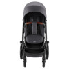 Коляска 3 в 1 Britax Roemer Smile 5Z, Midnight Grey (Темно-серый) + Автокресло Britax Roemer Baby-Safe Pro (0-13 кг), Space Black (Черный)